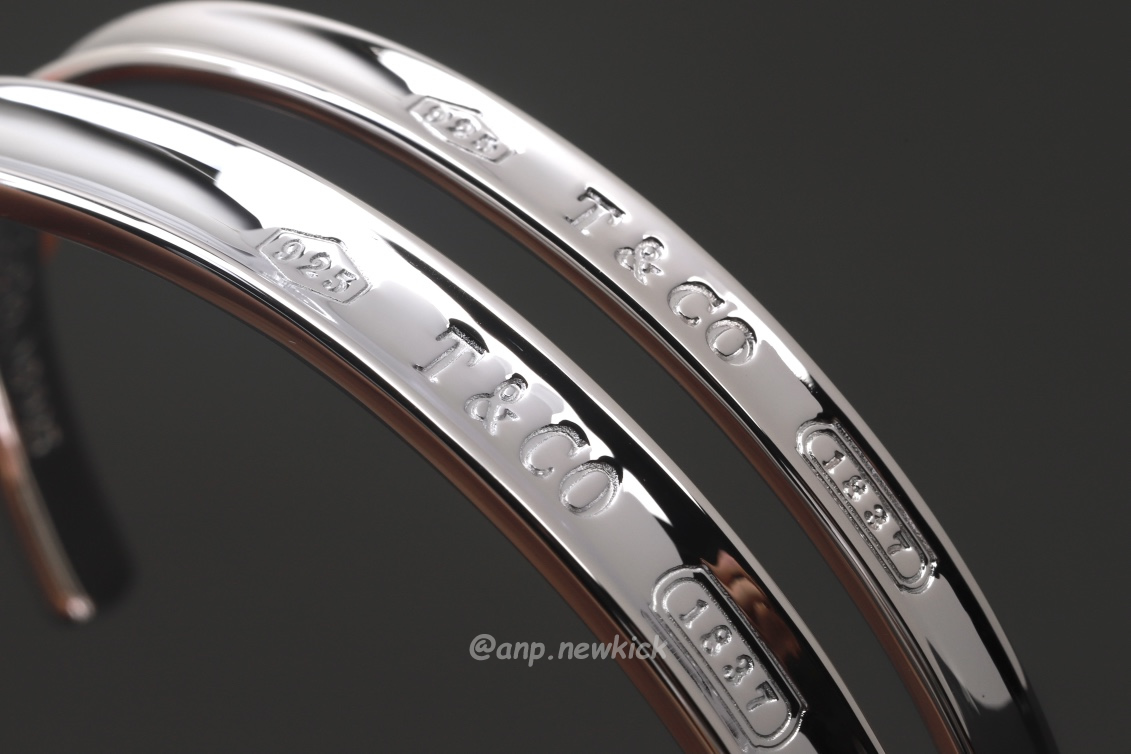 Tiffany Knot Rose Gold Diamond Bracelet (15) - www.newkick.vip